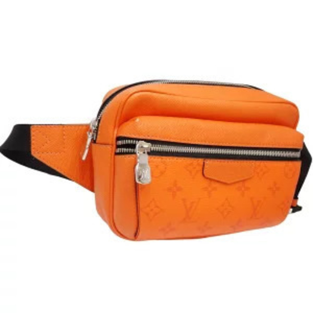 Louis Vuitton Bumbag Black Outdoor Bag Body Bum Belt Eclipse Crossbody Taiga - Picture 3 of 9